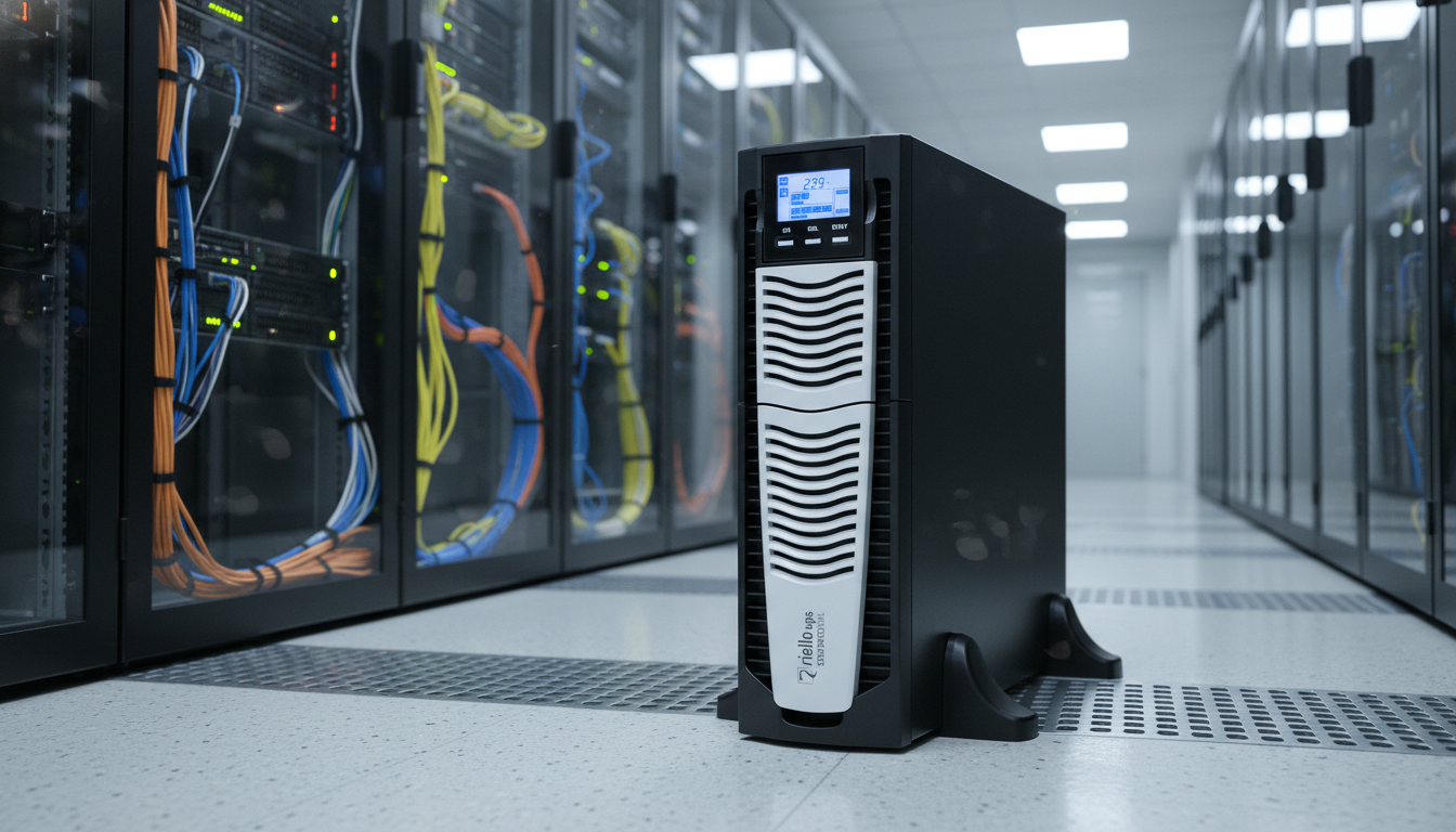Riello Sentinel Dual: UPS monofásico con potencia real en kW y máxima eficiencia